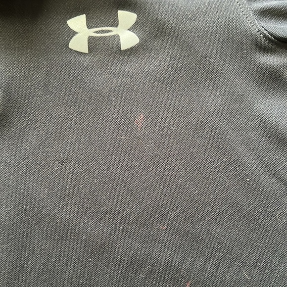 Under Armour Black Heat Gear Polo Size 6 - Picture 2 of 5